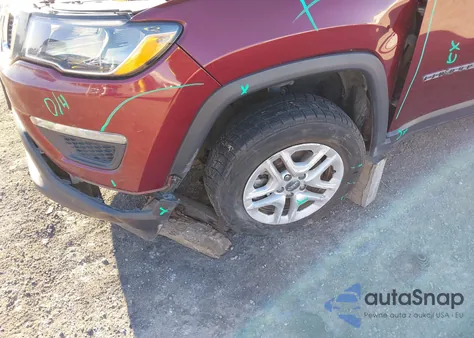 2020 Jeep Compass Sport Fwd z USA, uszkodzony, nr VIN 3C4NJCAB9LT218692